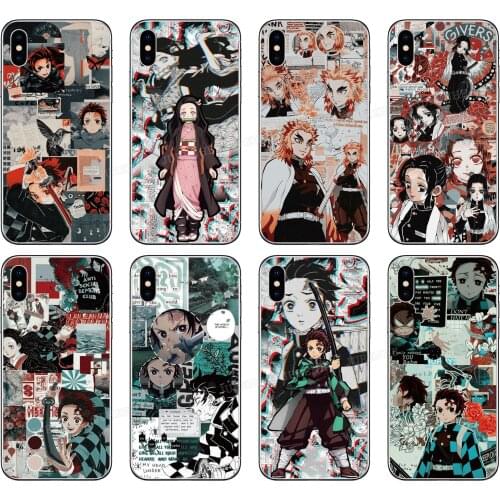 Retro Demon Slayer Phone Cover Case For BQ Aquaris X2 X Pro U U2 Lite V X5 E5 M5 VS Vsmart Live Star 3 JOY 4 Active 1 Plus Funda