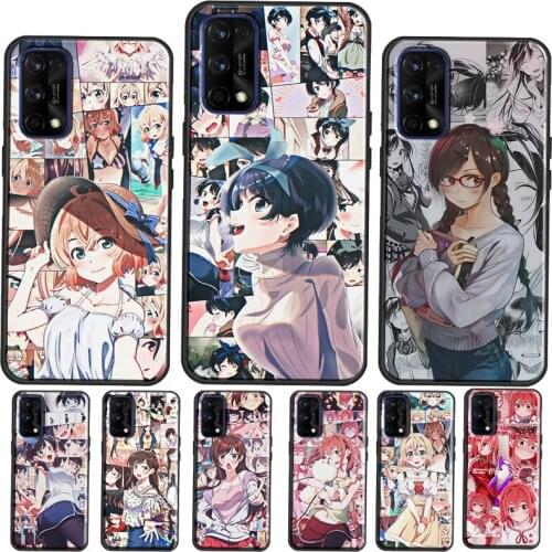 Kanojo Okarishimasu Case Cover For Realme Q3 Pro 6 7 8 Pro C3 C21 GT Neo Coque For OnePlus 9R 8T Nord 8 9 Pro