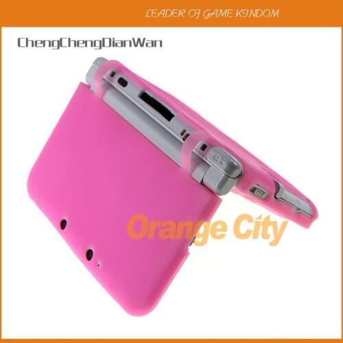 10pcs/lot Silicon Rubber case for 3DS XL /3DS LL silicone skin Game Console soft material For 3DS XL LL Controller