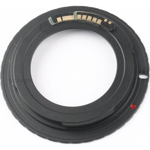 M42 Black AF Confirm Metal Bayonet Mount Lens Adapter for Canon Eos 5D 1000D 7D 60D 50D 40D 500D 5D2 550D 600D 1100D L3EF