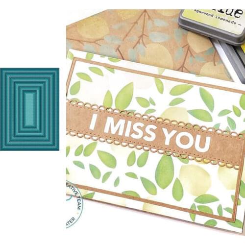 Chip Die New Arrival 2021 Metal Cutting Die Scrapbooking DIY Decoration Craft Embossing Stencil Stansmallen Achtergrond