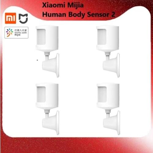 Original Xiaomi Mijia Motion Sensor 2 Human Body2 Sensitive Ambient Light Dark Transducer Bluetooth Work With Smart MI APP