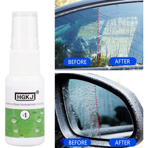 Ceramic Glass Nano Hydrophobic Coating Anti-rain Agent 20/50ml Windshield Rainproof Agent Spray Car Remover Polish Accessories