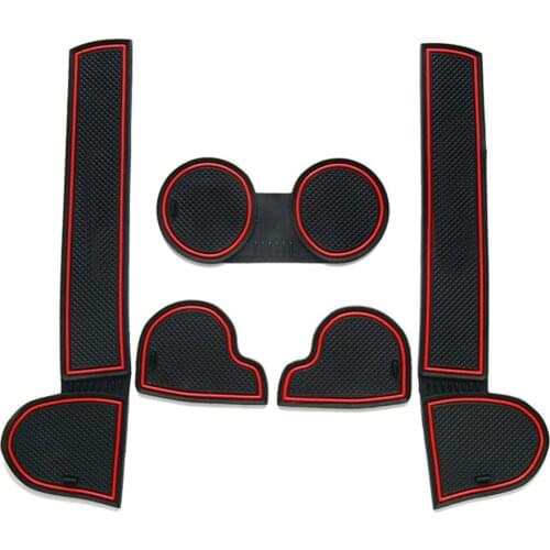 Car Door Groove Mat For Mazda 3 BK 2003 2004 2005 2006 2007 2008 2009 MK1 Mazda3 MPS Accessories Car Stickers