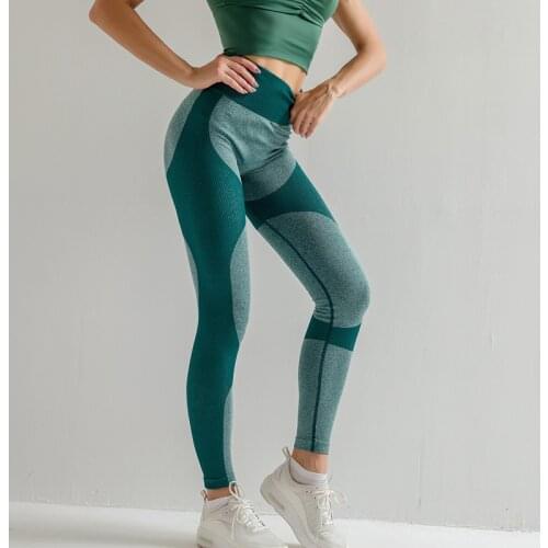 Seamless Yoga Pants Fitness Leggings Women High Waist Sport Tights Trousers Push Up Gym Running Sport Leggings