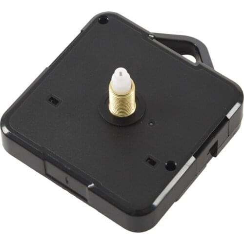 Clock Movement Mechanism with Black Hour Minute Second Hand DIY Tools Kit