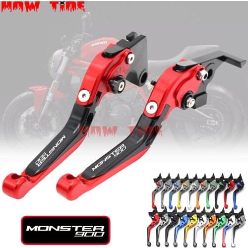 20 colors CNC New Motorcycle Brake Clutch Levers For Ducati MONSTER M900 MONSTER900 1994 1995 1996 1997 1998 1999