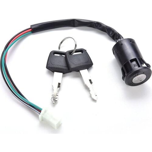 New 1pcs Universal Motorcycle Ignition Switch Key For Honda For Hensim For Alien Motors