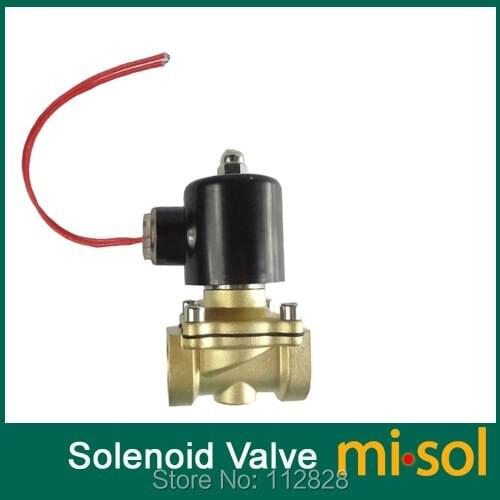New 220V Electric Solenoid Valve G3/4"(BSP) for Air Water Gas Diesel