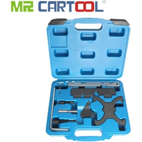 MR CARTOOL Petrol Engine Camshaft Belt Drive Locking Timing Tool Set For Ford 1.5 1.6 Fiesta VCT Focus andVolvo Car repair tools