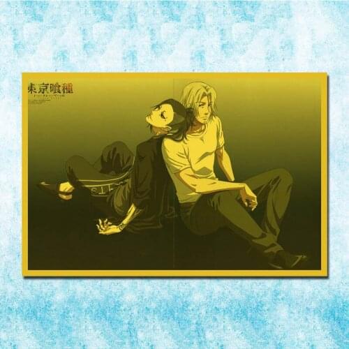 Japanese Anime Tokyo Ghoul Art Silk Poster Canvas Retro Print For Home Room Decor-040