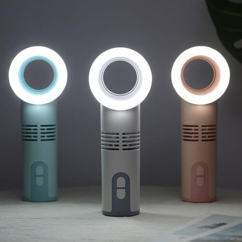 Fill light no leaf small fan handheld multi-function beauty lamp 2 colors