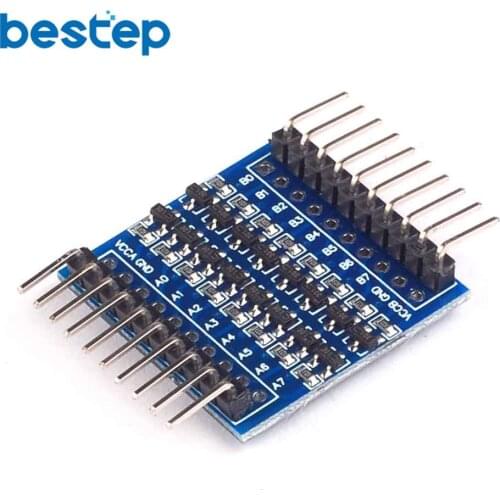 8 channel level conversion module two-way conversion between 3.3V and 5V IO access 5V sensor for Raspberry Pi