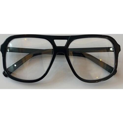 Acetate Oversized Glasses Frame Men Women 2020 Vintage Square Eye Glasses Optical Prescription Eyeglasses Frames