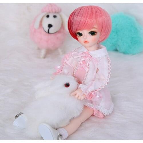 Arju 1/6 BJD SD Doll Body Girls Boys Resin Figures Gift For Birthday Xmas Optional Open Eyes or Half Sleepy Head