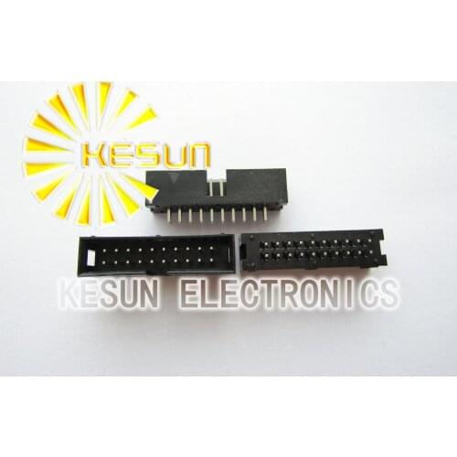 FREE SHIPPING 100PCS/LOT DC3-20P 2.54mm 20P 20Pin Straight Male Box Header