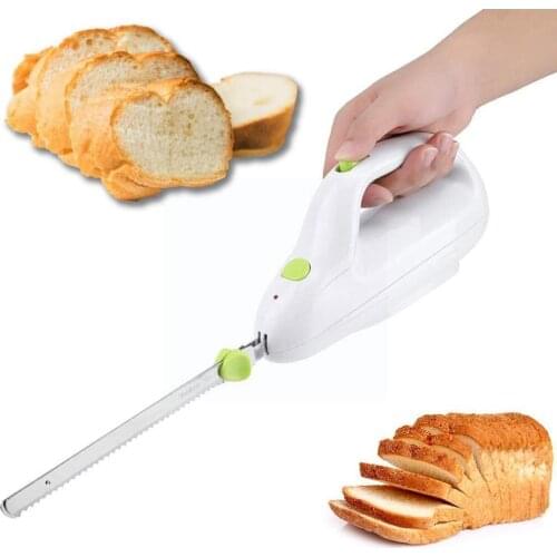 Electric Freeze Meat Knife Bread Pastry Meat Automatic Cutting EU Serrated Kitchen Tools Knife Knife Electric Ste Y3U5