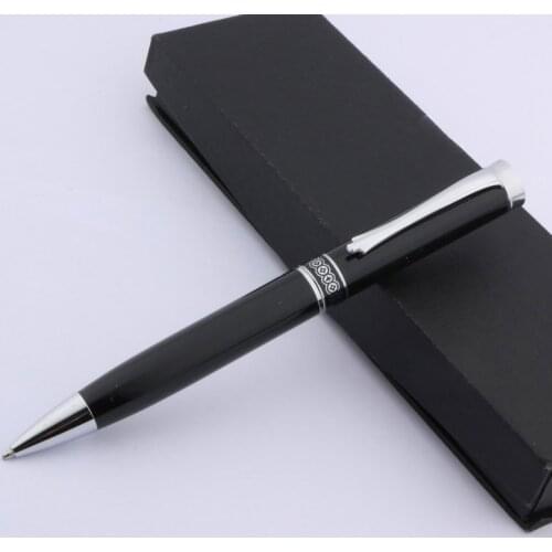 Black and Silver piece Auspicious clouds classical Ballpoint Pen