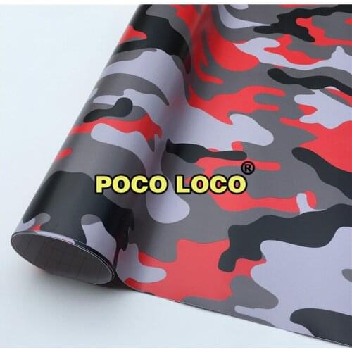 Lager Red Tiger Camouflage Vinyl Wrap removable Unique Designs,Honest Pricing‎ Car,Truck,Van,Trailer Wraps