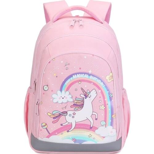 Abshoo Cute Lightweight Cartoon Unicorn Print Backpack Primary Toddler Preschool Bags with Reflective Strips Desigual School Bag