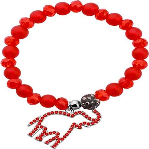 Customize Made New Arrival Cute Animal Shape Elephant Bracelets Bangles Label Gifts Jewelry