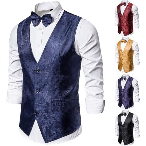 Rewelding Men's Suit Vests