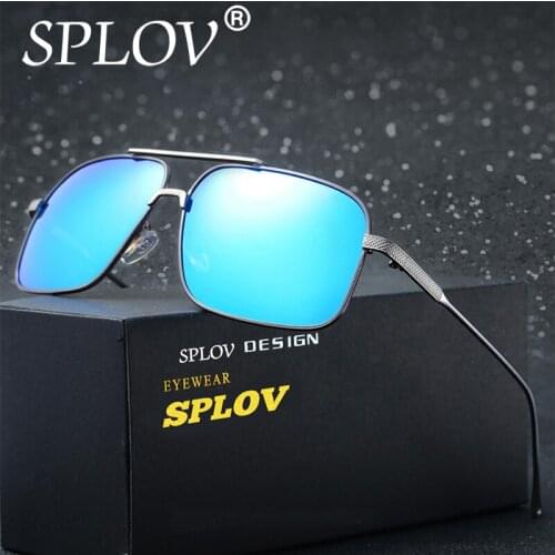 SPLOV Goggle Polarized Sunglasses Women Classic Men Retro Brand Designer driving Shades Sun glasses UV400 Fashion Unisex Eyewear