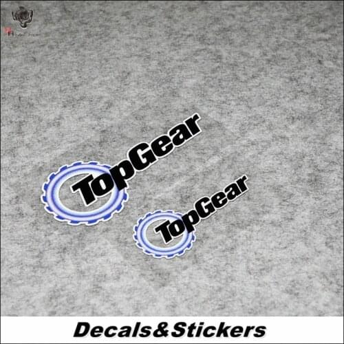 NO.L154 Top Gear STIG 3M Reflective Modified Stickers Car Glass Waterproof MOTO GP Decals Racing Motorcycle Motocross