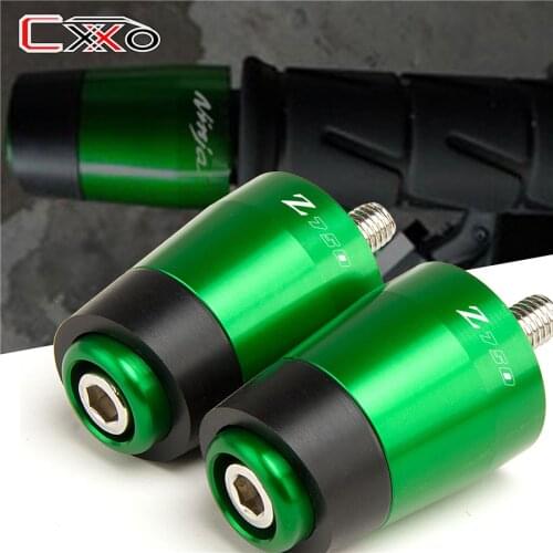 Top Quality Fashion Handlebar Grips end For KAWASAKI Z750 Z 750 2008 2009 2010 2011 2012 Handle Bar Ends plug Anti Vibration