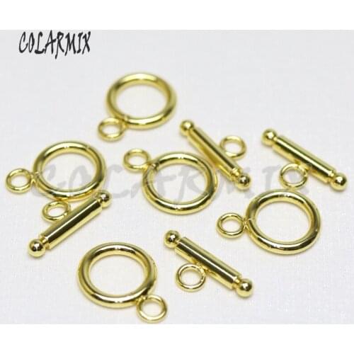 20 pieces Claps OT clasp jewelry finding not fade colors Gems jewelry findings OT clasp for jewelry making 9613