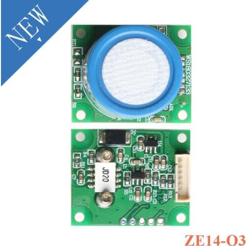 ZE14-O3 Electrochemical Ozone Detection Sensor O3 Gas Sensor Module 0-100ppm 5V UART for Civilian Disinfection Cabinet