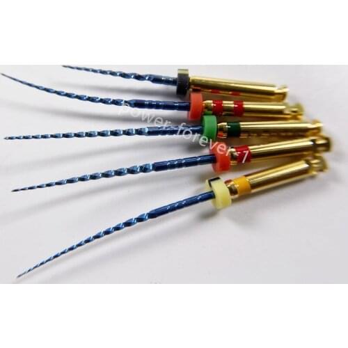 1~10Packs Z-K3 Files Dental Endo Root Canal File Hot Memory 21mm Assorted 5Pieces/Pack