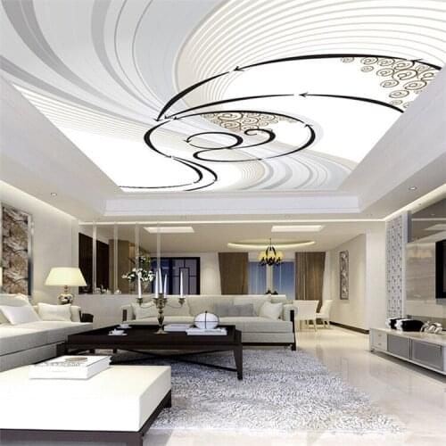 3D Wallpaper Custom Mural Non-woven Printed Wall Paper Abstract Art Living Room Roof Ceiling 3D Wall Room Wallpaper Murals 3D