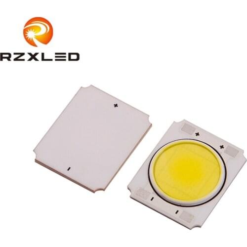 50PCS/LOT LED COB 24V 350MA 10W White6000K Luminous Surface Diameter 16MM