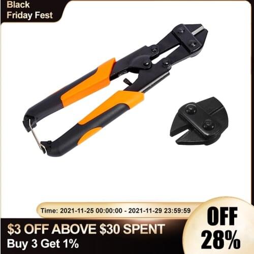 8 inch Bolt Cutter Pliers Alloy Steel Rope Scissors Electrical Wire Cable Cutters Multifunction Chains Jaw Cutting Tools