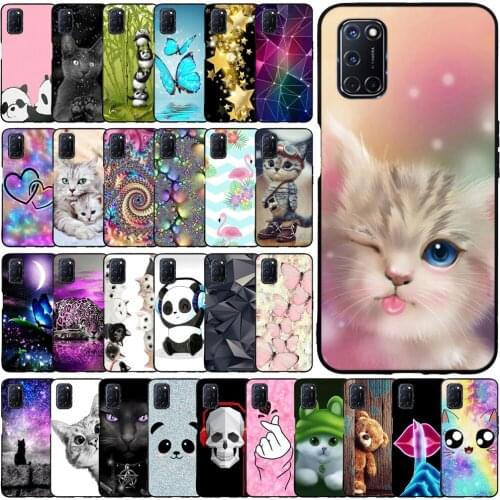 Case For OPPO A52/A92/A72 Case Silicone Back Cover Soft TPU Phone Case For OPPO A72 A92 Cover Coque Funda Capa Bumper Protective