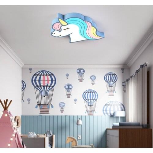 Animal Kids Ceiling Light For Kids Room Baby Room Lighting Fixturs Children Room Ceiling Light For Bedroom Lighting LED Dimmable