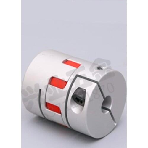 Two-jaw D20L25 coupler aluminum plum flexible shaft BW coupling motor connector solid rubber pad 4/ 5 / 6 / 6.35 / 8/ 10 / mm
