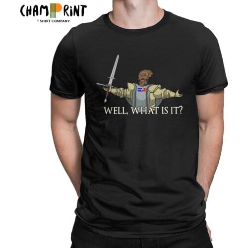 Giant Dad Well What Is It T-Shirts Men Dark Souls Funny Cotton Tees Crewneck Short Sleeve T Shirts Gift Idea Tops