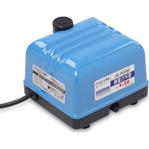 HAILEA V-10 10W atmospheric mute powerful oxygen pump aeration pump fish tank fish pond oxygenation fish aquarium plus oxygen
