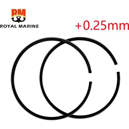 12140-96351-025 Ring set, piston (+0.25) for Suzuki outboard motor 25HP 30HP DT25 DT30 12140-96351 boat motor