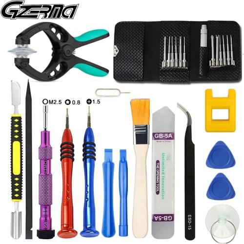 Cell Phone Repair Tool Sets With 13 in 1 Screwdriver Set For iPhone 11 X Max 7 6S Plus For Phantom 2/3/4 Smartphones Repair DIY