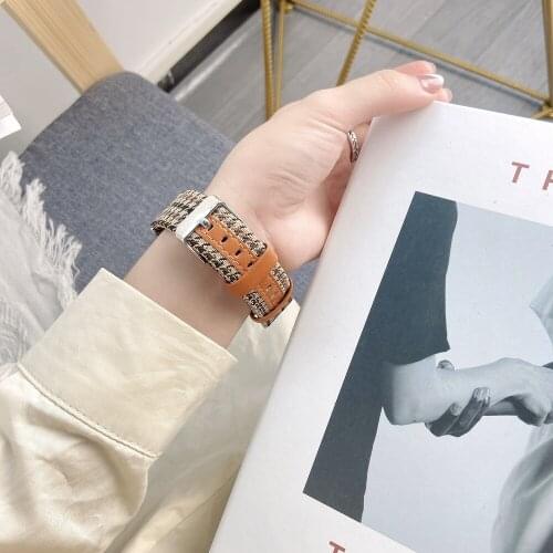 OEM Leather and Fabric Wristband for Huawei Watch FIT Strap for Hua Wei Smart Watch fit Bracelet Correa Replacement