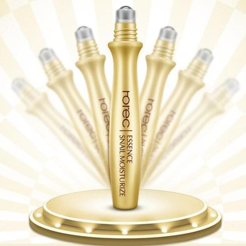 Snails Skin Care Eye Massage Cream Slide Ball Essence Under Dark Circles Remover Anti-puffiness Bags Firming Wrinkle Eye C9I5