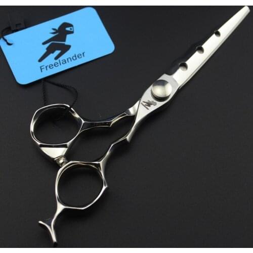 6.0 inch 440C high-end hairdressing scissors flat shears hairdresser special hair styling tools salon scissors