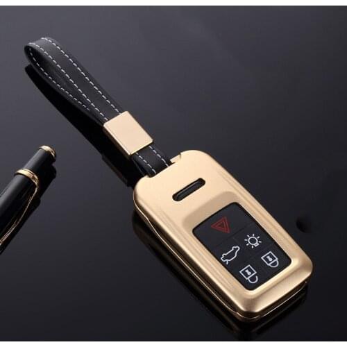 High Quality Car Aluminium Alloy Key Holder Cover Case Bag For Volvo XC90 XC60 C30 C70 S40 S60L S70 S80L V40 V50 V70