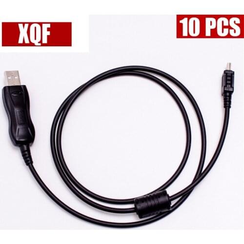 XQF 10PCS USB Programming Cable for Motorola XTNi, RDX, CP110 Two Way Radio