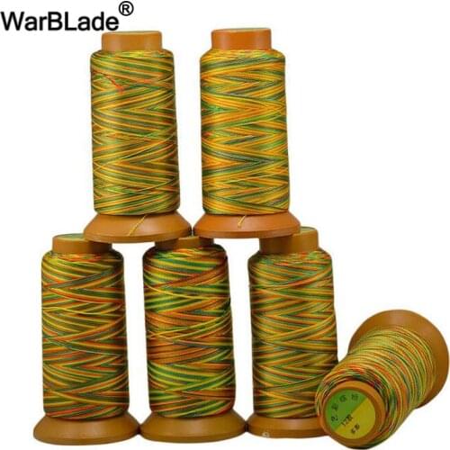 0.4/0.6/0.8/1mm Colorful Polyester Cord Sewing Thread Nylon Cord For Rope Silk Beading For DIY Bracelet Jewelry Costume Making