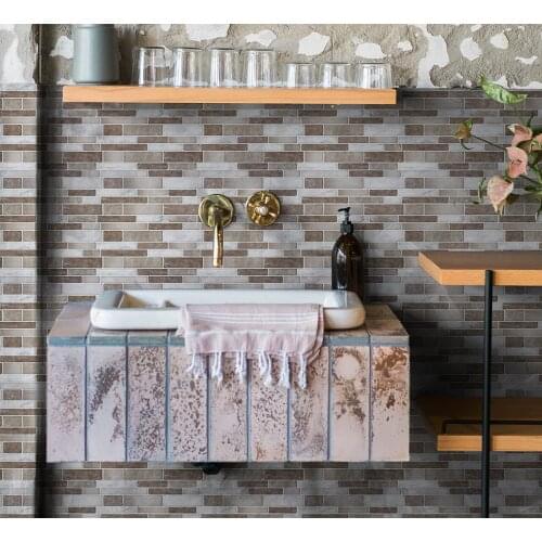 Art3d 10-Sheet 3D Peel and Stick Backsplash Tile,Home Decoration Wall Stickers,30x30cm,Marble Design