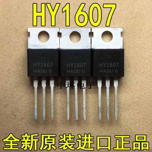 10 PCS HY1607P TO-220 HY1607 HY1707 HY1707P 80A75V TO-220 HY1906P HY1906 120A60V TO220